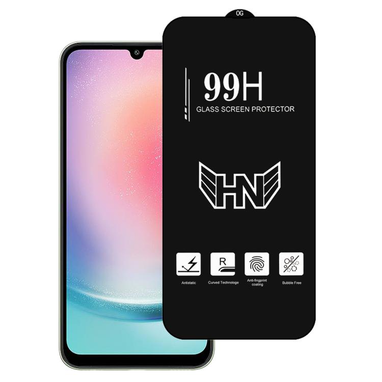 High Aluminum Large Arc Full Screen Tempered Glass Film, For Samsung Galaxy A16, For Samsung Galaxy A16 5G, For Samsung Galaxy A06, For Samsung Galaxy A25, For Samsung Galaxy A15 5G, For Samsung Galaxy A55, For Samsung Galaxy A35, For Samsung Galaxy A1...