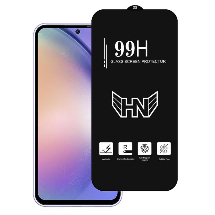High Aluminum Large Arc Full Screen Tempered Glass Film, For Samsung Galaxy A16, For Samsung Galaxy A16 5G, For Samsung Galaxy A06, For Samsung Galaxy A25, For Samsung Galaxy A15 5G, For Samsung Galaxy A55, For Samsung Galaxy A35, For Samsung Galaxy A1...