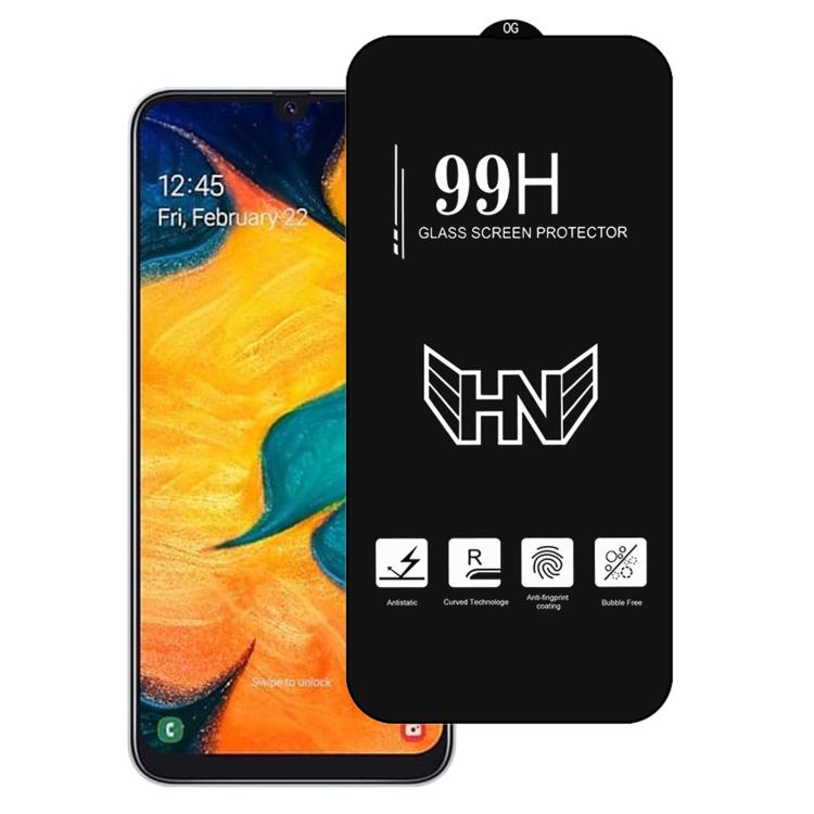 High Aluminum Large Arc Full Screen Tempered Glass Film, For Samsung Galaxy A20, For Samsung Galaxy A50, For Samsung Galaxy A30