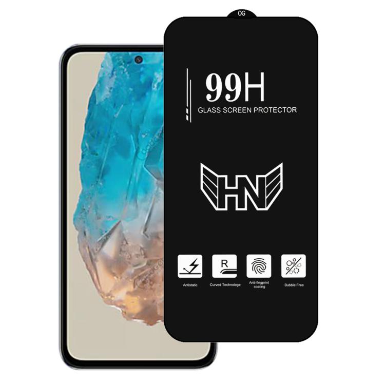 High Aluminum Large Arc Full Screen Tempered Glass Film, For Samsung Galaxy M05, For Samsung Galaxy M55s, For Samsung Galaxy M35, For Samsung Galaxy M55, For Samsung Galaxy M14 4G, For Samsung Galaxy M15, For Samsung Galaxy M34 5G, For Samsung Galaxy M...