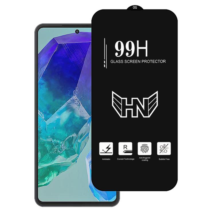 High Aluminum Large Arc Full Screen Tempered Glass Film, For Samsung Galaxy M05, For Samsung Galaxy M55s, For Samsung Galaxy M35, For Samsung Galaxy M55, For Samsung Galaxy M14 4G, For Samsung Galaxy M15, For Samsung Galaxy M34 5G, For Samsung Galaxy M...