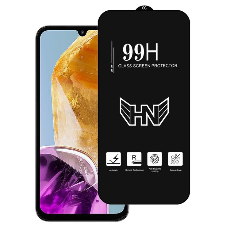 High Aluminum Large Arc Full Screen Tempered Glass Film, For Samsung Galaxy M05, For Samsung Galaxy M55s, For Samsung Galaxy M35, For Samsung Galaxy M55, For Samsung Galaxy M14 4G, For Samsung Galaxy M15, For Samsung Galaxy M34 5G, For Samsung Galaxy M...