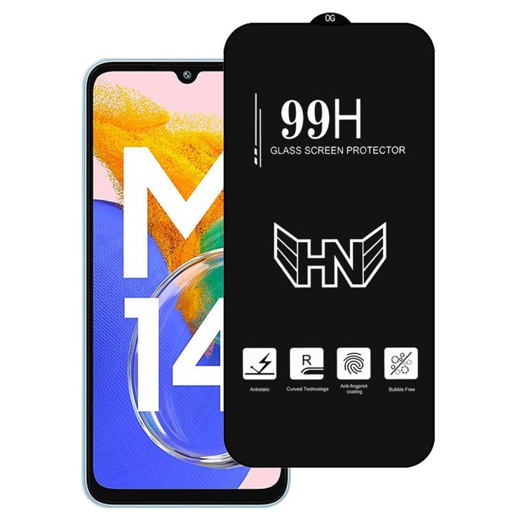 High Aluminum Large Arc Full Screen Tempered Glass Film, For Samsung Galaxy M05, For Samsung Galaxy M55s, For Samsung Galaxy M35, For Samsung Galaxy M55, For Samsung Galaxy M14 4G, For Samsung Galaxy M15, For Samsung Galaxy M34 5G, For Samsung Galaxy M...