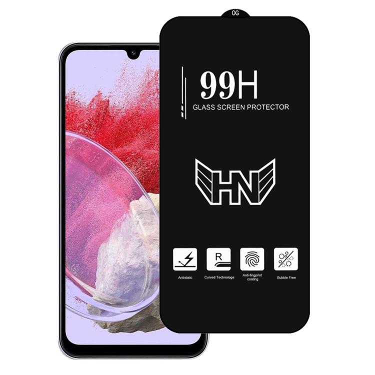 High Aluminum Large Arc Full Screen Tempered Glass Film, For Samsung Galaxy M05, For Samsung Galaxy M55s, For Samsung Galaxy M35, For Samsung Galaxy M55, For Samsung Galaxy M14 4G, For Samsung Galaxy M15, For Samsung Galaxy M34 5G, For Samsung Galaxy M...