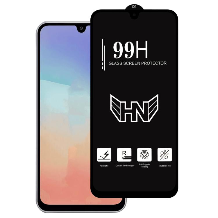 High Aluminum Large Arc Full Screen Tempered Glass Film, For Galaxy M17e 5G, For Galaxy M17 5G, For Galaxy M56 5G, For Galaxy M16 5G, For Galaxy M06 5G, For Samsung Galaxy M05, For Samsung Galaxy M55s, For Samsung Galaxy M35, For Samsung Galaxy M55    ...