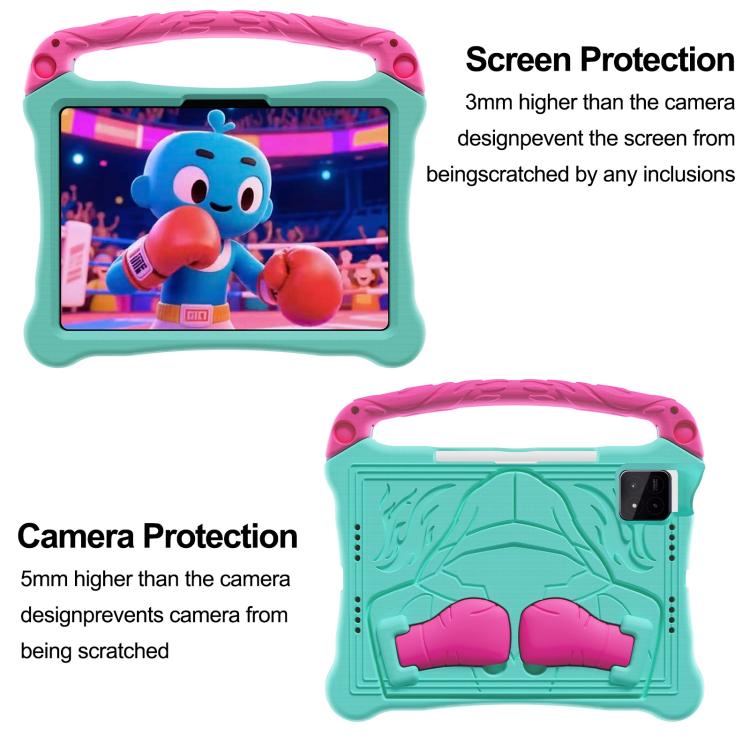 Boxing Series Kickstand EVA Shockproof Tablet Case with Shoulder Strap, For Xiaomi Pad 8 / 8 Pro  / Poco Pad X1, For Xiaomi Redmi Pad SE 2023 / Pad 2, For Xiaomi Pad 6 / 6 Pro, For Xiaomi Pad 5 / 5 Pro