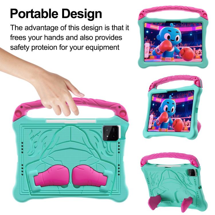Boxing Series Kickstand EVA Shockproof Tablet Case with Shoulder Strap, For Xiaomi Pad 8 / 8 Pro  / Poco Pad X1, For Xiaomi Redmi Pad SE 2023 / Pad 2, For Xiaomi Pad 6 / 6 Pro, For Xiaomi Pad 5 / 5 Pro