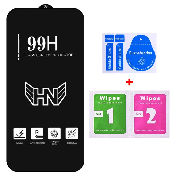 High Aluminum Large Arc Full Screen Tempered Glass Film, For Redmi Note 14 5G / 4G, For Redmi Note 13R, For Redmi Note 13 Pro 4G, For Redmi Note 13 4G, For Redmi Note 13R Pro, For Redmi Note 13, For Redmi Note 13 Pro+, For Redmi Note 13 Pro            ...