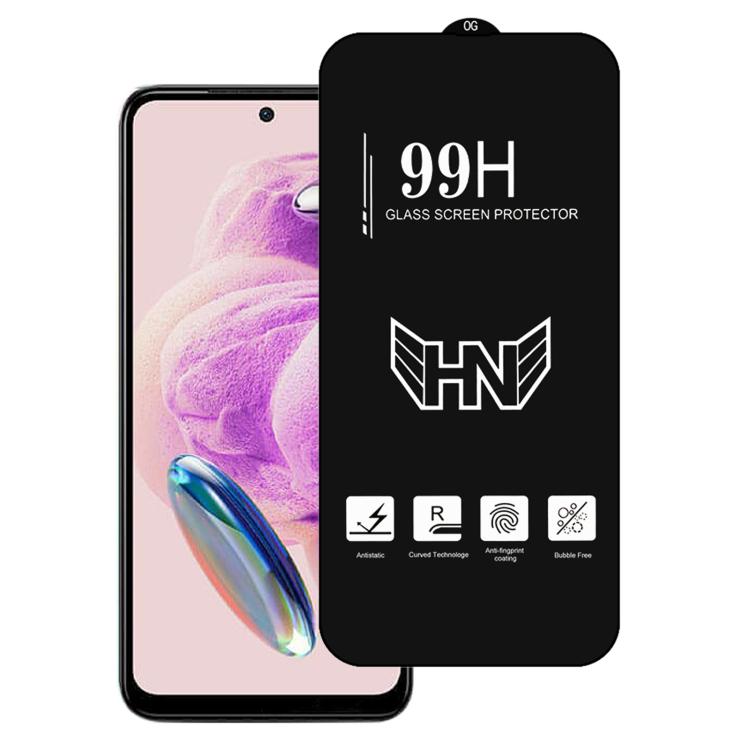 High Aluminum Large Arc Full Screen Tempered Glass Film, For Redmi Note 14 5G / 4G, For Redmi Note 13R, For Redmi Note 13 Pro 4G, For Redmi Note 13 4G, For Redmi Note 13R Pro, For Redmi Note 13, For Redmi Note 13 Pro+, For Redmi Note 13 Pro            ...