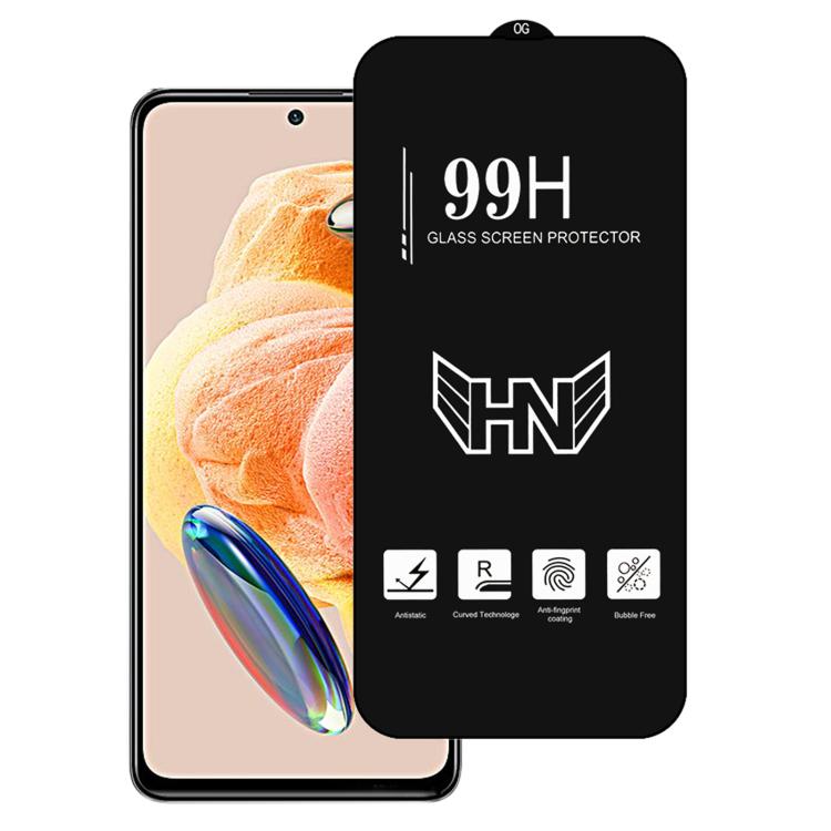 High Aluminum Large Arc Full Screen Tempered Glass Film, For Redmi Note 14 5G / 4G, For Redmi Note 13R, For Redmi Note 13 Pro 4G, For Redmi Note 13 4G, For Redmi Note 13R Pro, For Redmi Note 13, For Redmi Note 13 Pro+, For Redmi Note 13 Pro            ...