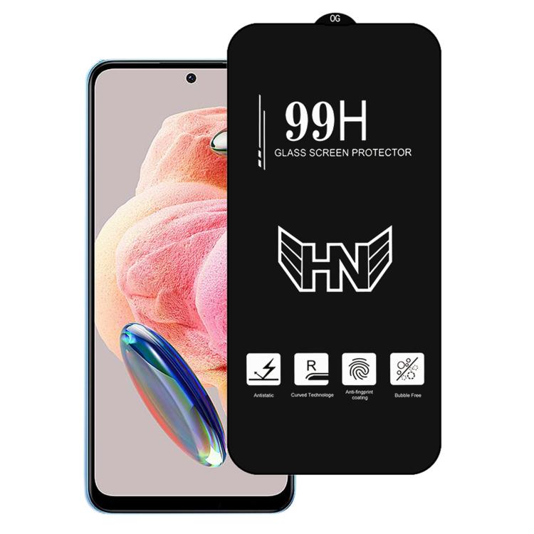High Aluminum Large Arc Full Screen Tempered Glass Film, For Redmi Note 14 5G / 4G, For Redmi Note 13R, For Redmi Note 13 Pro 4G, For Redmi Note 13 4G, For Redmi Note 13R Pro, For Redmi Note 13, For Redmi Note 13 Pro+, For Redmi Note 13 Pro            ...
