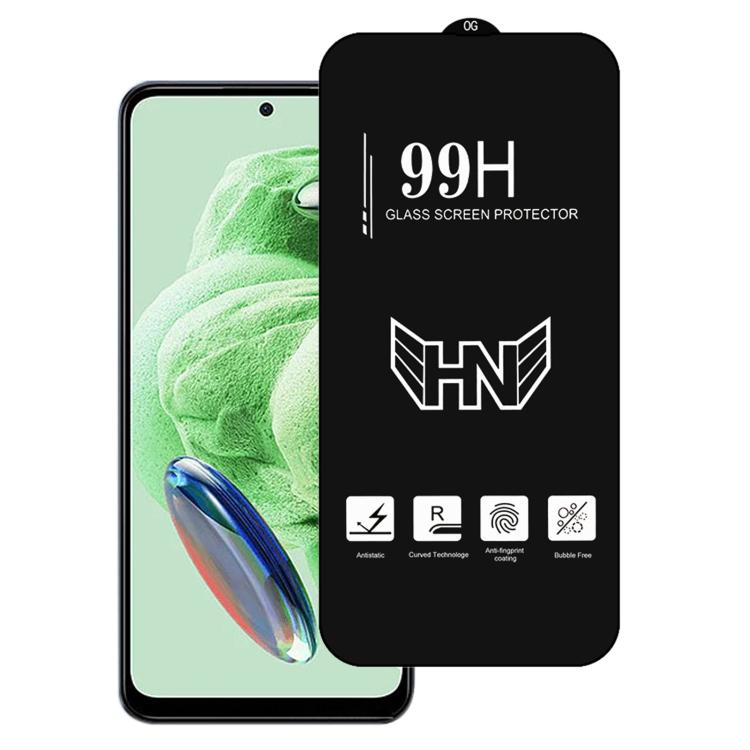 High Aluminum Large Arc Full Screen Tempered Glass Film, For Redmi Note 14 5G / 4G, For Redmi Note 13R, For Redmi Note 13 Pro 4G, For Redmi Note 13 4G, For Redmi Note 13R Pro, For Redmi Note 13, For Redmi Note 13 Pro+, For Redmi Note 13 Pro            ...