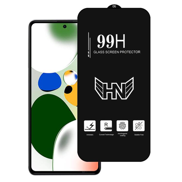 High Aluminum Large Arc Full Screen Tempered Glass Film, For Redmi Note 14 5G / 4G, For Redmi Note 13R, For Redmi Note 13 Pro 4G, For Redmi Note 13 4G, For Redmi Note 13R Pro, For Redmi Note 13, For Redmi Note 13 Pro+, For Redmi Note 13 Pro            ...