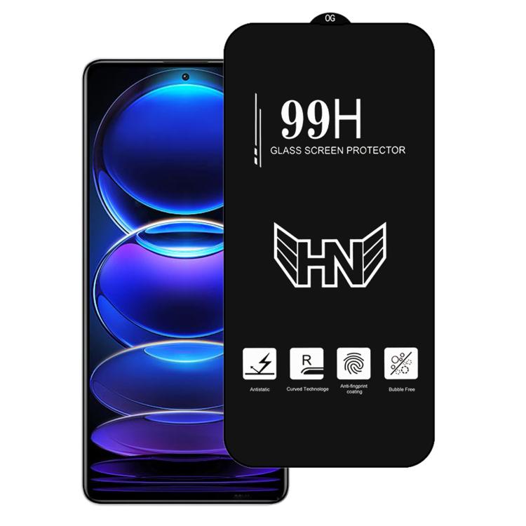 High Aluminum Large Arc Full Screen Tempered Glass Film, For Redmi Note 14 5G / 4G, For Redmi Note 13R, For Redmi Note 13 Pro 4G, For Redmi Note 13 4G, For Redmi Note 13R Pro, For Redmi Note 13, For Redmi Note 13 Pro+, For Redmi Note 13 Pro            ...