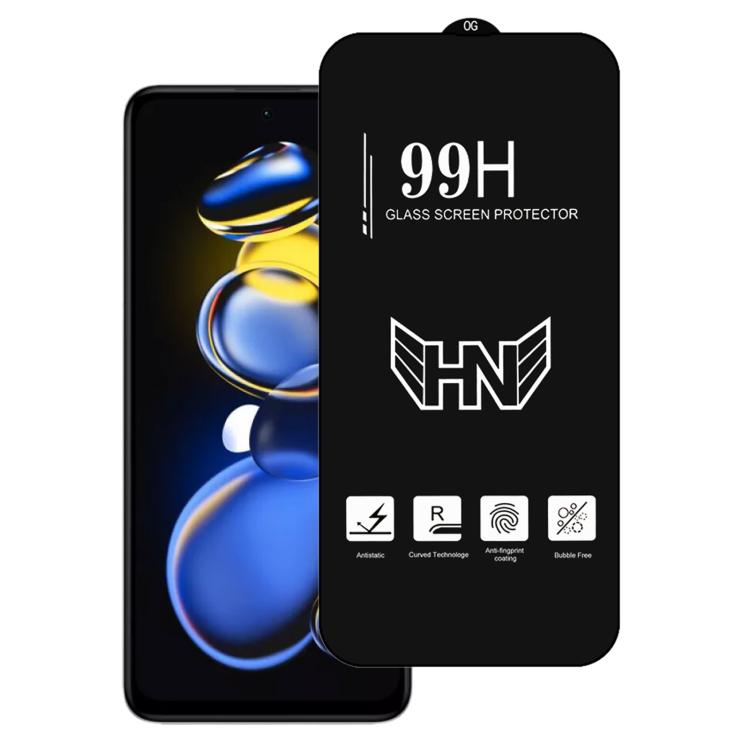 High Aluminum Large Arc Full Screen Tempered Glass Film, For Redmi Note 14 5G / 4G, For Redmi Note 13R, For Redmi Note 13 Pro 4G, For Redmi Note 13 4G, For Redmi Note 13R Pro, For Redmi Note 13, For Redmi Note 13 Pro+, For Redmi Note 13 Pro            ...