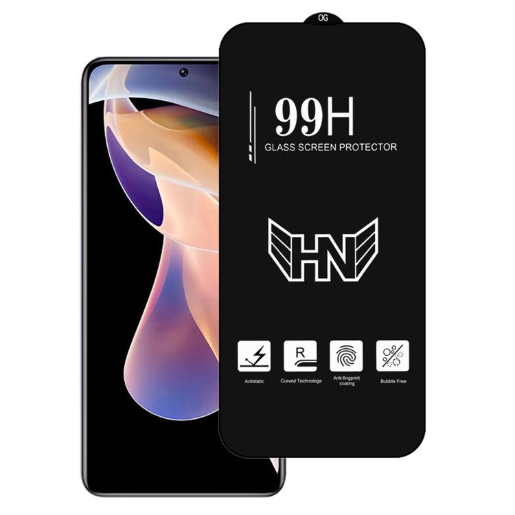 High Aluminum Large Arc Full Screen Tempered Glass Film, For Redmi Note 14 5G / 4G, For Redmi Note 13R, For Redmi Note 13 Pro 4G, For Redmi Note 13 4G, For Redmi Note 13R Pro, For Redmi Note 13, For Redmi Note 13 Pro+, For Redmi Note 13 Pro            ...
