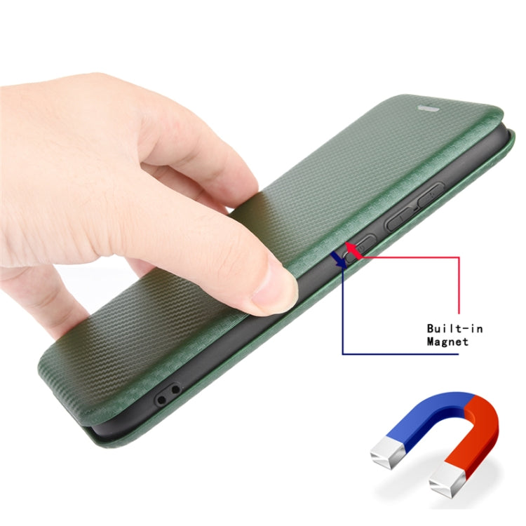 Carbon Fiber Texture Magnetic Horizontal Flip TPU + PC + PU Leather Case with Card Slot, For Google Pixel 4A 5G, For Sony Xperia 5 ll, For Nokia 8.3 5G, For Nokia C3