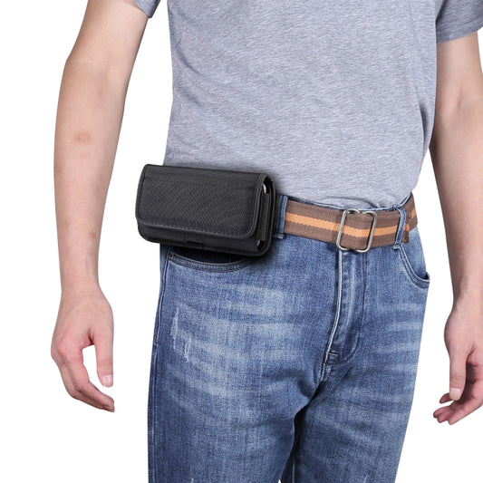 Durable Oxford Cloth Horizontal Plate Hanging Waist Phone Waist Pack Leather Case with Card Slot, Suitable for 4.7 inch Smartphones, for 4.7 inch Smartphones