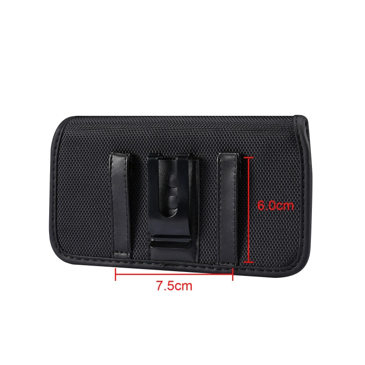 Durable Oxford Cloth Horizontal Plate Hanging Waist Phone Waist Pack Leather Case with Card Slot, Suitable for 4.7 inch Smartphones, for 4.7 inch Smartphones