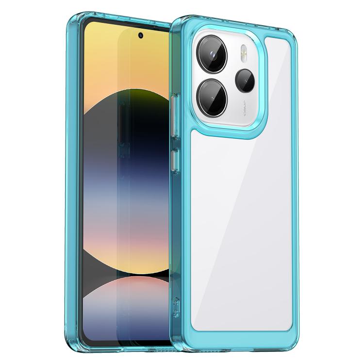 Colorful Series Acrylic Hybrid TPU Phone Case, For Redmi Note 14 4G 163.25mm