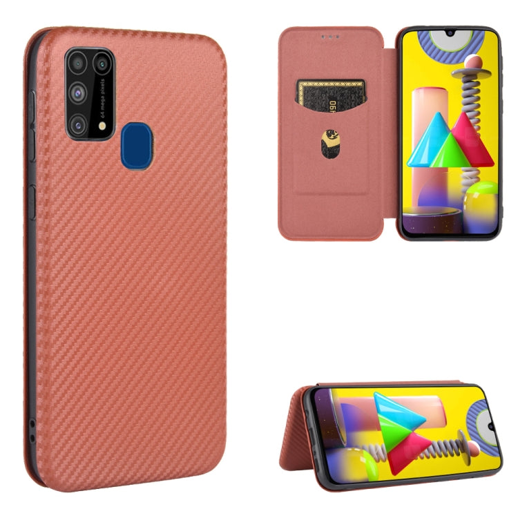 Carbon Fiber Texture Magnetic Horizontal Flip TPU + PC + PU Leather Case with Rope & Card Slot, For Samsung Galaxy A71 5G, For Samsung Galaxy A71, For Samsung Galaxy A90 5G, For Samsung Galaxy A91 / M80s / S10 Lite, For Samsung Galaxy M11              ...