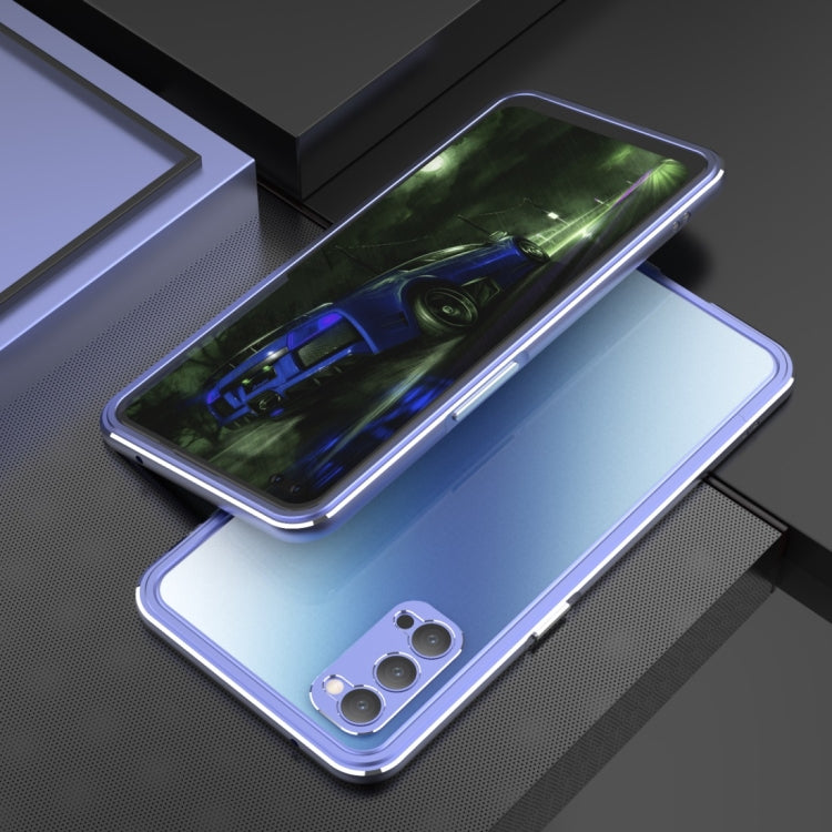 Aluminum Alloy Shockproof Protective Bumper Frame, For OPPO Reno4