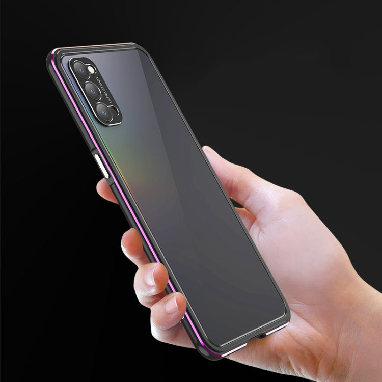 Aluminum Alloy Shockproof Protective Bumper Frame, For OPPO Reno4