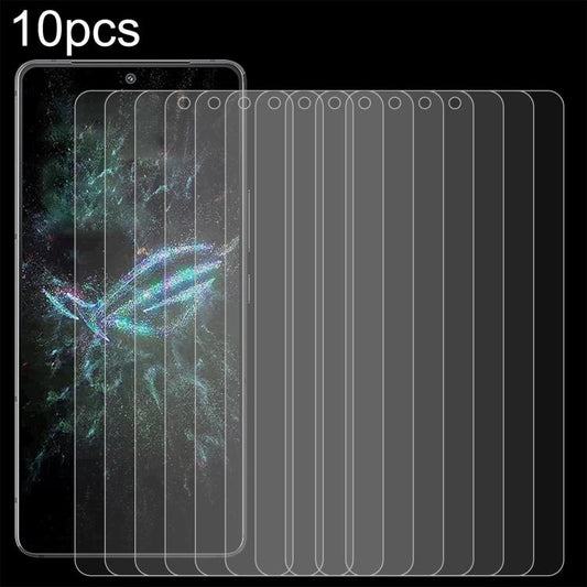 10pcs 0.26mm 9H 2.5D Tempered Glass Film, For Asus ROG Phone 9 FE