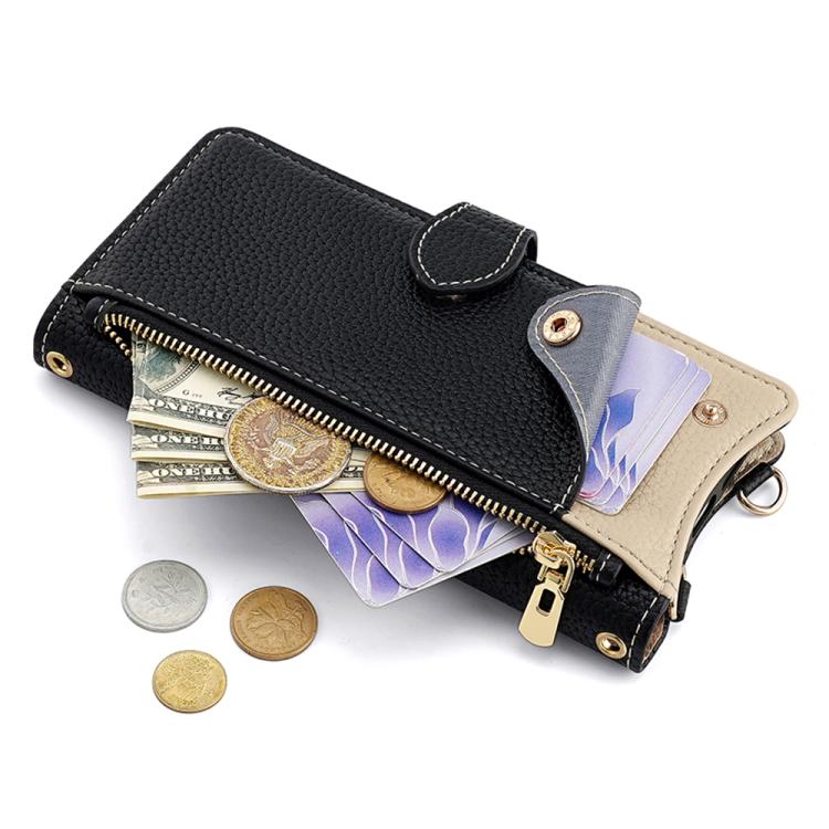 Crossbody Chain Fishtail Litchi Leather Phone Case, For Redmi K90, For Redmi K90 Pro Max, For Redmi 15C 5G / 4G EU 173mm / Poco C85 5G, For Redmi 15C 5G / 4G Global 171mm / Poco C85 4G, For Redmi K80 Ultra, For Redmi A5 4G 171.7mm, For Redmi Note 14S 4...