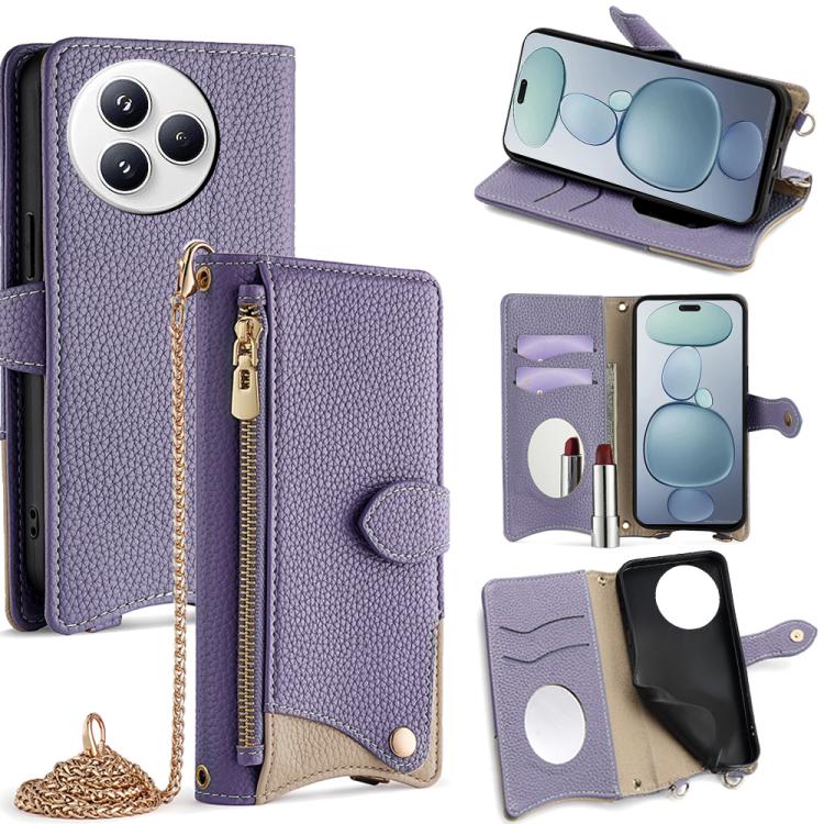Crossbody Chain Fishtail Litchi Leather Phone Case, For Xiaomi 17 Pro Max, For Xiaomi 17 Pro, For Xiaomi 17, For Xiaomi Civi 5 Pro, For Xiaomi 15 Ultra, For Xiaomi 14