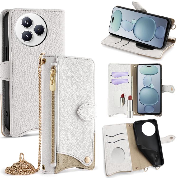 Crossbody Chain Fishtail Litchi Leather Phone Case, For Xiaomi 17 Pro Max, For Xiaomi 17 Pro, For Xiaomi 17, For Xiaomi Civi 5 Pro, For Xiaomi 15 Ultra, For Xiaomi 14