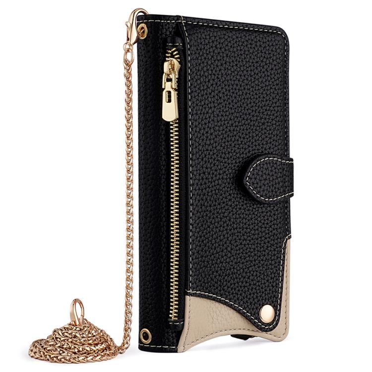 Crossbody Chain Fishtail Litchi Leather Phone Case, For Xiaomi 17 Pro Max, For Xiaomi 17 Pro, For Xiaomi 17, For Xiaomi Civi 5 Pro, For Xiaomi 15 Ultra, For Xiaomi 14