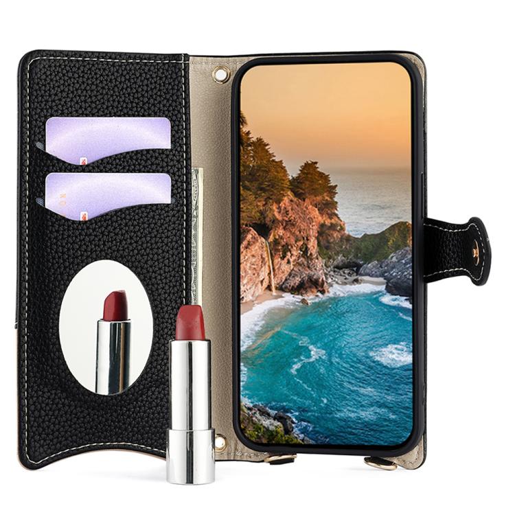 Crossbody Chain Fishtail Litchi Leather Phone Case, For Xiaomi 17 Pro Max, For Xiaomi 17 Pro, For Xiaomi 17, For Xiaomi Civi 5 Pro, For Xiaomi 15 Ultra, For Xiaomi 14