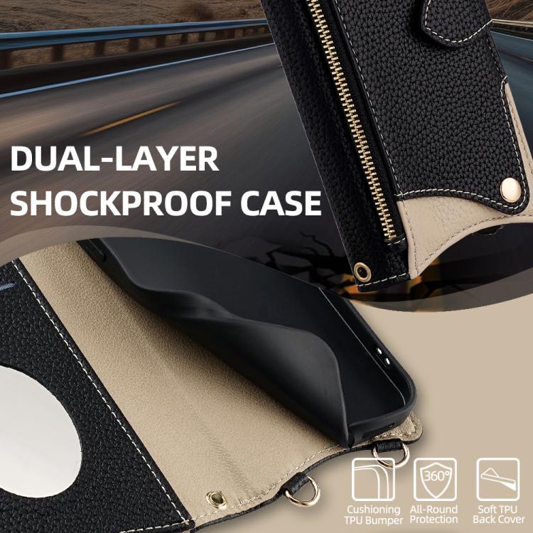 Crossbody Chain Fishtail Litchi Leather Phone Case, For Xiaomi 17 Pro Max, For Xiaomi 17 Pro, For Xiaomi 17, For Xiaomi Civi 5 Pro, For Xiaomi 15 Ultra, For Xiaomi 14