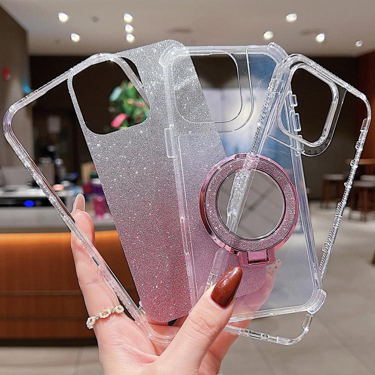 Mirror Holder Glitterr MagSafe Phone Case, For iPhone 11 Pro Max, For iPhone 11