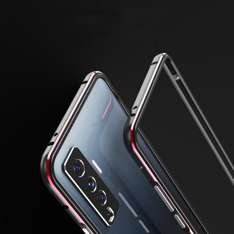 Aluminum Alloy Shockproof Protective Bumper Frame, For Vivo X50 & X50 Pro