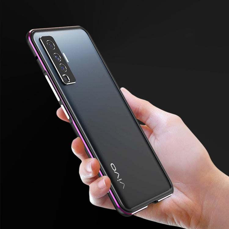 Aluminum Alloy Shockproof Protective Bumper Frame, For Vivo X50 & X50 Pro