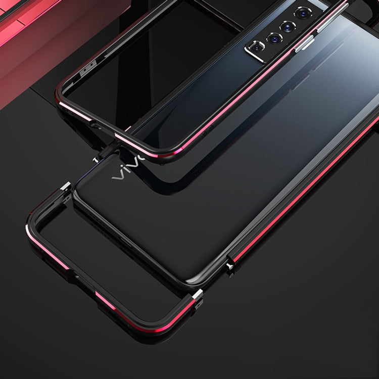 Aluminum Alloy Shockproof Protective Bumper Frame, For Vivo X50 & X50 Pro