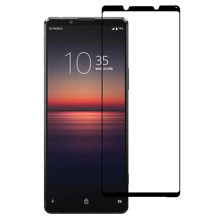 Silk Printing High Aluminum Full Screen Tempered Glass Film, For Sony Xperia 10 V / 10 VI, For Sony Xperia 5 V, For Sony Xperia 1 V, For Sony Xperia 5 IV, For Sony Xperia 1 IV, For Sony Xperia 10 IV, For Sony Xperia 5 III, For Sony Xperia 10 III       ...