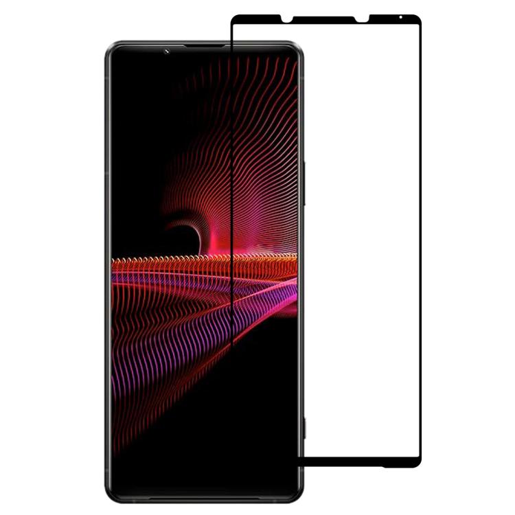Silk Printing High Aluminum Full Screen Tempered Glass Film, For Sony Xperia 10 V / 10 VI, For Sony Xperia 5 V, For Sony Xperia 1 V, For Sony Xperia 5 IV, For Sony Xperia 1 IV, For Sony Xperia 10 IV, For Sony Xperia 5 III, For Sony Xperia 10 III       ...