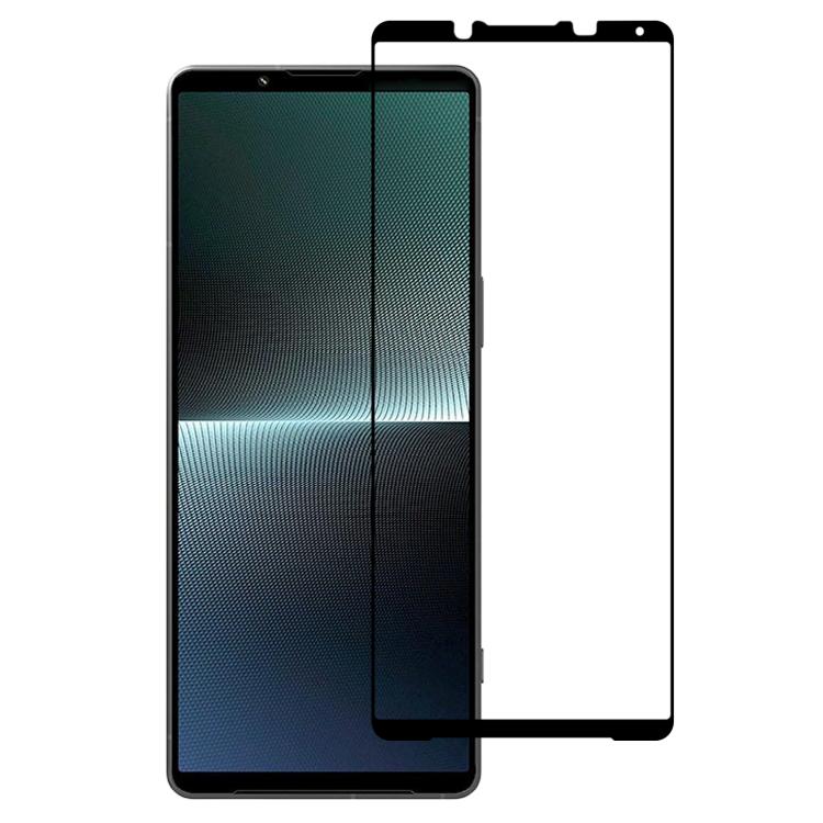 Silk Printing High Aluminum Full Screen Tempered Glass Film, For Sony Xperia 10 V / 10 VI, For Sony Xperia 5 V, For Sony Xperia 1 V, For Sony Xperia 5 IV, For Sony Xperia 1 IV, For Sony Xperia 10 IV, For Sony Xperia 5 III, For Sony Xperia 10 III       ...
