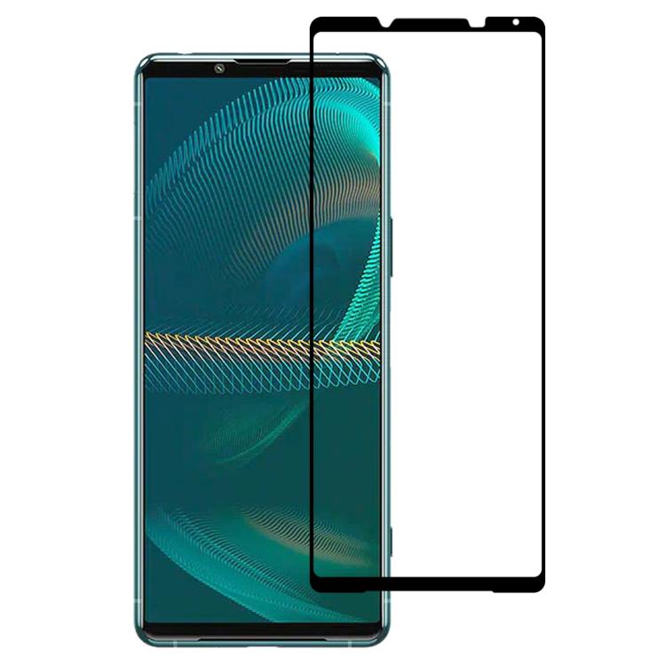 Silk Printing High Aluminum Full Screen Tempered Glass Film, For Sony Xperia 10 V / 10 VI, For Sony Xperia 5 V, For Sony Xperia 1 V, For Sony Xperia 5 IV, For Sony Xperia 1 IV, For Sony Xperia 10 IV, For Sony Xperia 5 III, For Sony Xperia 10 III       ...