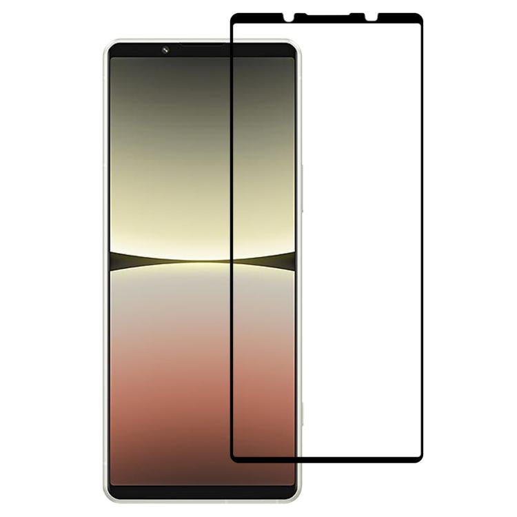 Silk Printing High Aluminum Full Screen Tempered Glass Film, For Sony Xperia 10 V / 10 VI, For Sony Xperia 5 V, For Sony Xperia 1 V, For Sony Xperia 5 IV, For Sony Xperia 1 IV, For Sony Xperia 10 IV, For Sony Xperia 5 III, For Sony Xperia 10 III       ...