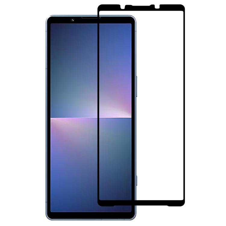 Silk Printing High Aluminum Full Screen Tempered Glass Film, For Sony Xperia 10 V / 10 VI, For Sony Xperia 5 V, For Sony Xperia 1 V, For Sony Xperia 5 IV, For Sony Xperia 1 IV, For Sony Xperia 10 IV, For Sony Xperia 5 III, For Sony Xperia 10 III       ...