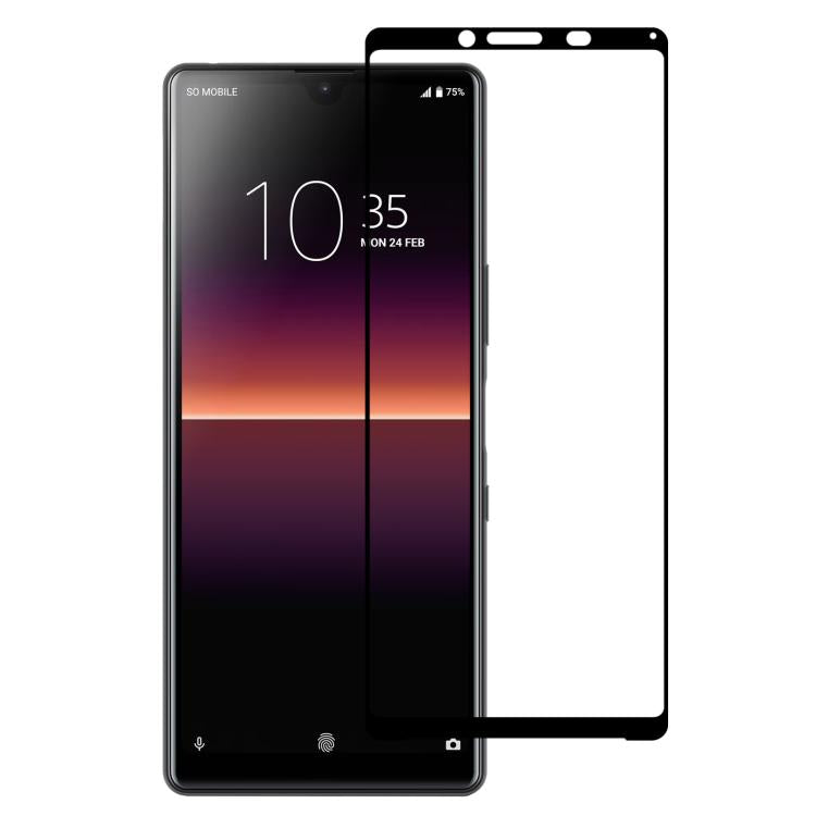 Silk Printing High Aluminum Full Screen Tempered Glass Film, For Sony Xperia 10 V / 10 VI, For Sony Xperia 5 V, For Sony Xperia 1 V, For Sony Xperia 5 IV, For Sony Xperia 1 IV, For Sony Xperia 10 IV, For Sony Xperia 5 III, For Sony Xperia 10 III       ...