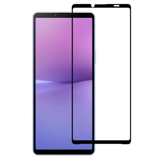 Silk Printing High Aluminum Full Screen Tempered Glass Film, For Sony Xperia 10 V / 10 VI, For Sony Xperia 5 V, For Sony Xperia 1 V, For Sony Xperia 5 IV, For Sony Xperia 1 IV, For Sony Xperia 10 IV, For Sony Xperia 5 III, For Sony Xperia 10 III       ...