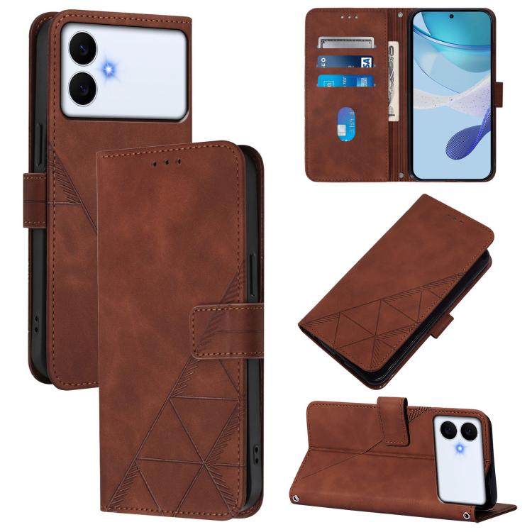 Crossbody 3D Embossed Flip Leather Phone Case, For Samsung Galaxy S26+ 5G, For Samsung Galaxy S26 Edge 5G, For Samsung Galaxy S26 Ultra 5G, For Samsung Galaxy S26 5G, For Samsung Galaxy S25 Edge 5G