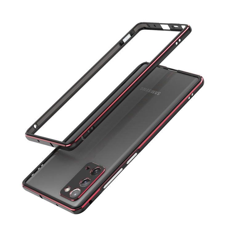 Aluminum Alloy Shockproof Protective Bumper Frame, For Samsung Galaxy Note20, For Samsung Galaxy Note20 Ultra