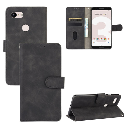 Solid Color Skin Feel Magnetic Buckle Horizontal Flip Calf Texture PU Leather Case with Holder & Card Slots & Wallet, For Google Pixel 3, For Google Pixel 3 XL, For Google Pixel 4, For Google Pixel 4 XL, For Google Pixel 4a, For Google Pixel 3a XL     ...