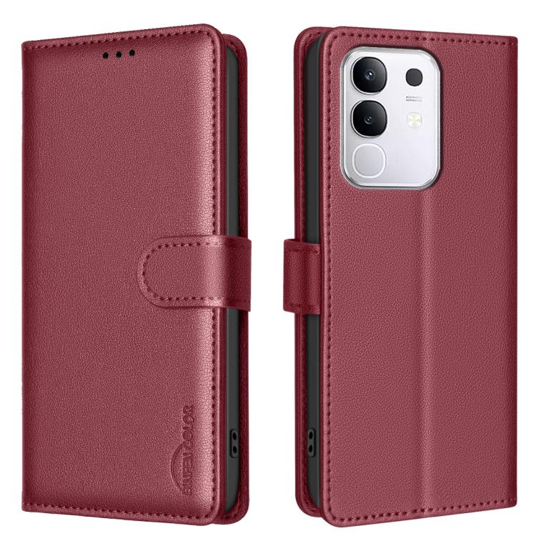 Litchi Texture RFID Anti-theft Leather Phone Case, For vivo Y21 5G 2026 / Y05 4G, For vivo Y31 5G 2025, For vivo Y400 5G Global, For vivo Y39 5G, For vivo Y29S 5G Global, For vivo Y29 4G